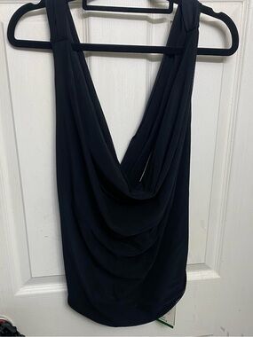 Halara Cowl Neck  Draped Back Women's Top